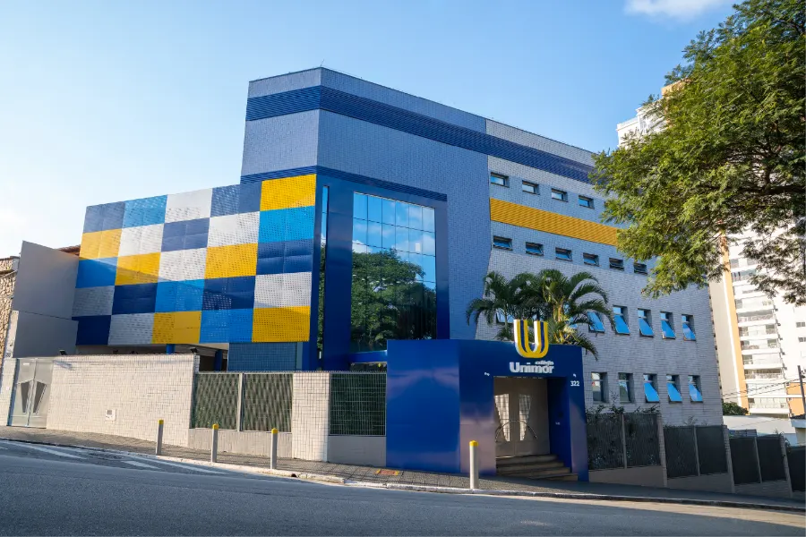 Fachada da Unidade 1 do Colégio Unimor
